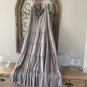 Maxi skirt that can be worn two ways.